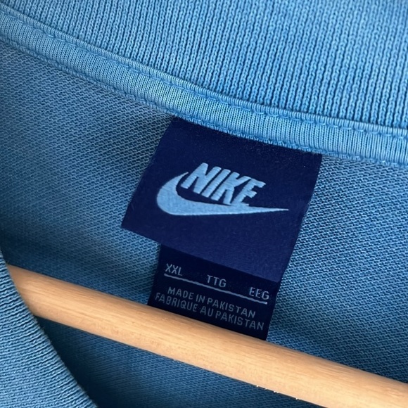 Nike Style Retro Logo Distressed Look Polo Shirt Size XXL New With Tags - Picture 5 of 9